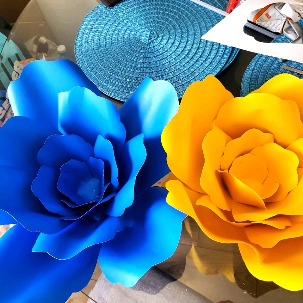Paper flowers